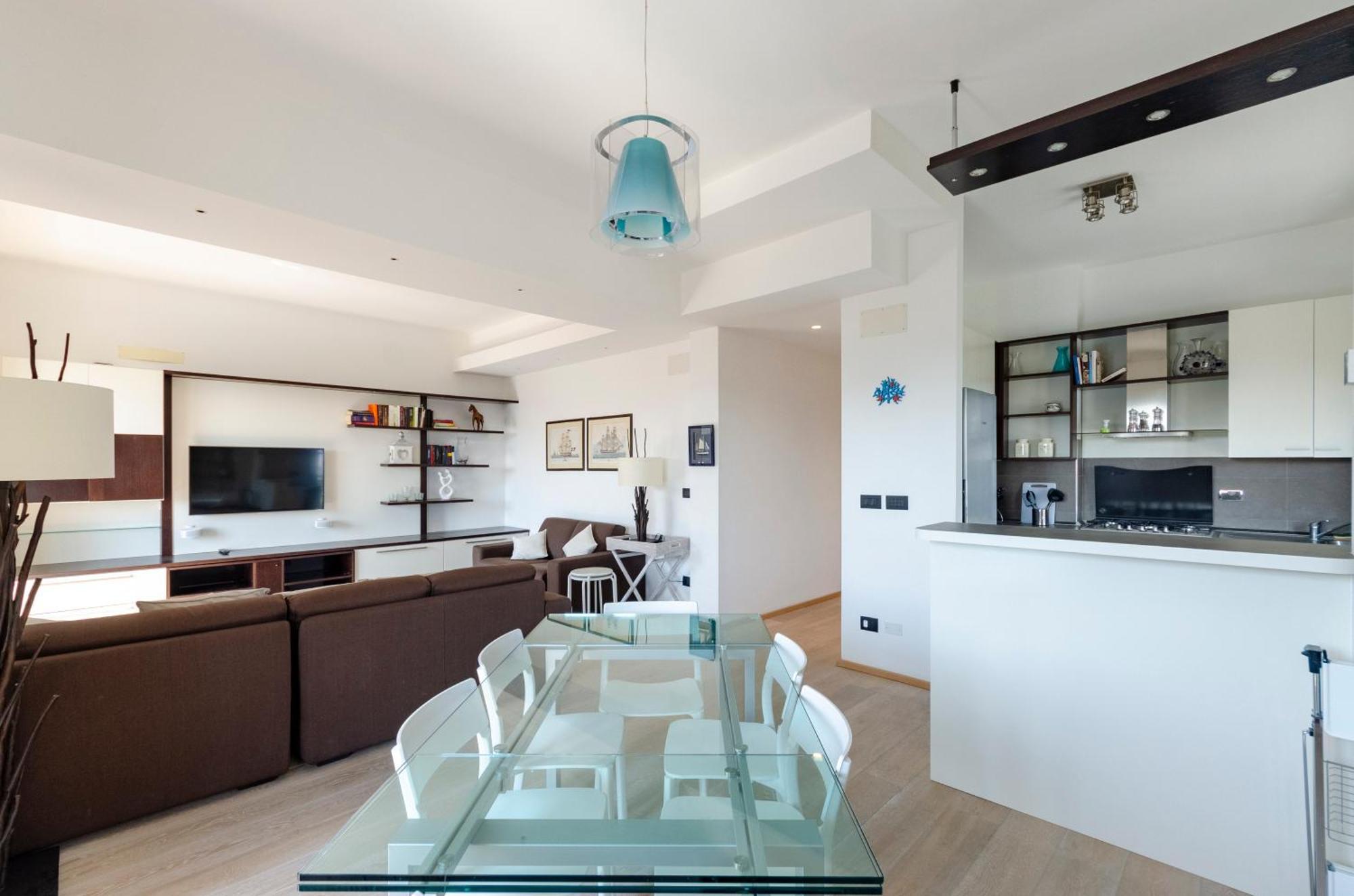 Апартаменти Joivy Great Flat With Sea View Генуя Екстер'єр фото
