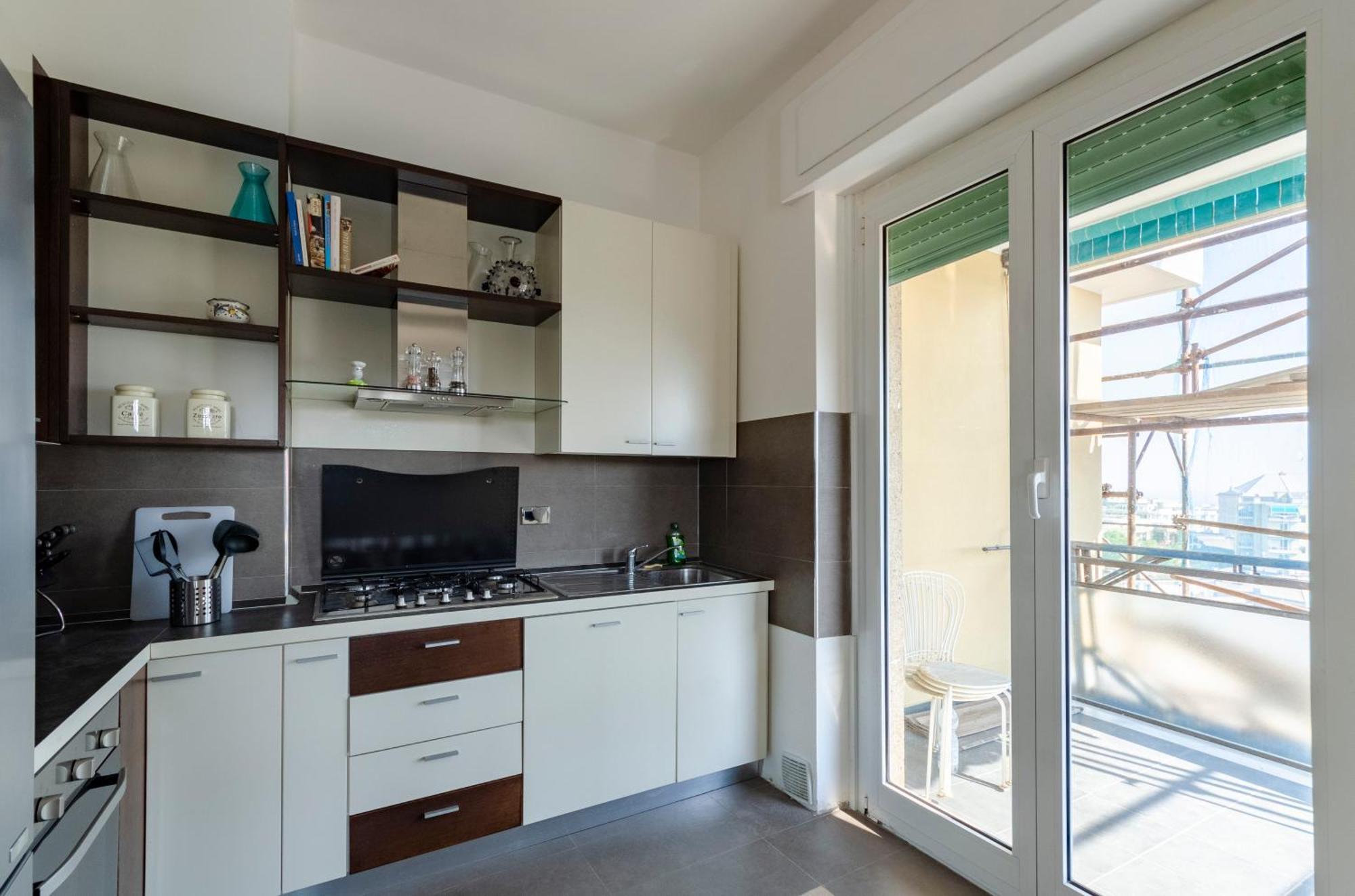Апартаменти Joivy Great Flat With Sea View Генуя Екстер'єр фото